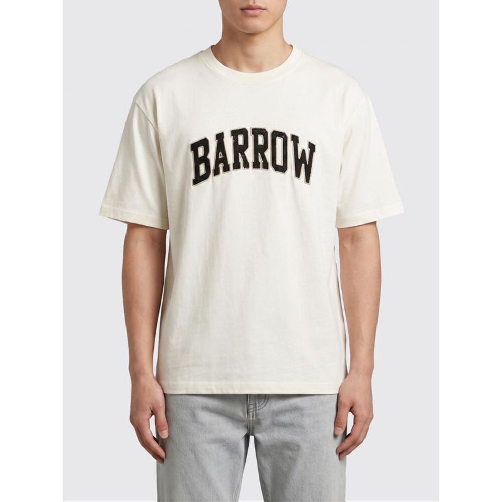 Barrow Men Barrow Cotton T-Shirt With Logo